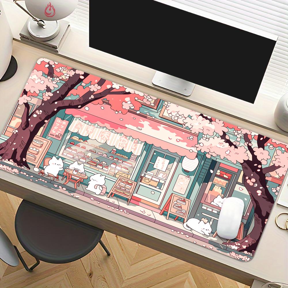 Dessertladen und süße Katzen M – Gaming Accessories Shop Bewertung und Preis