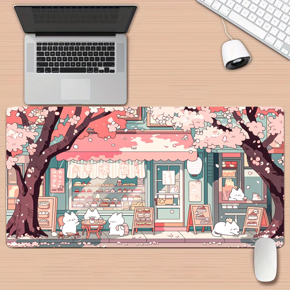 Dessertladen und süße Katzen M – Gaming Accessories Shop Bewertung und Preis