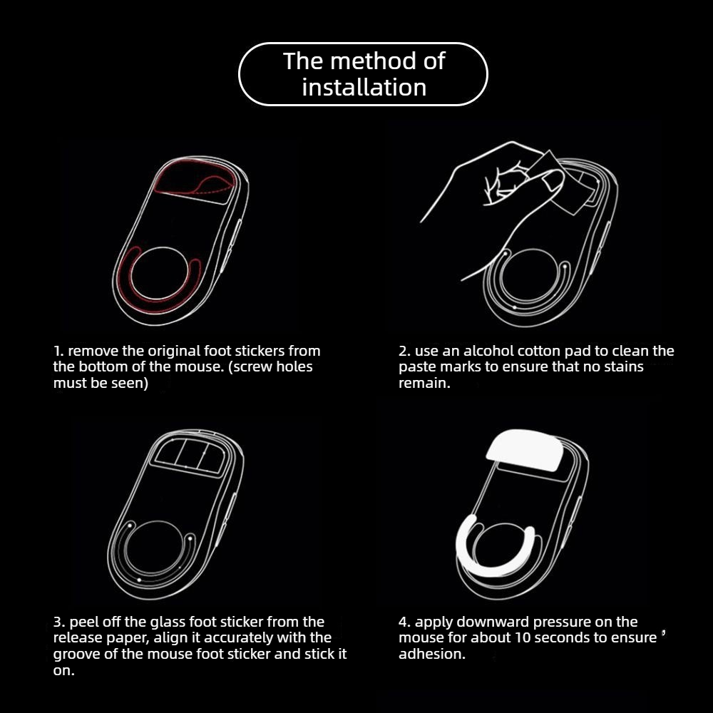 Gehärtete Glas-Mausfüße für Lo – Logitech Mouse G Pro X Superlight Bewertung und Preis