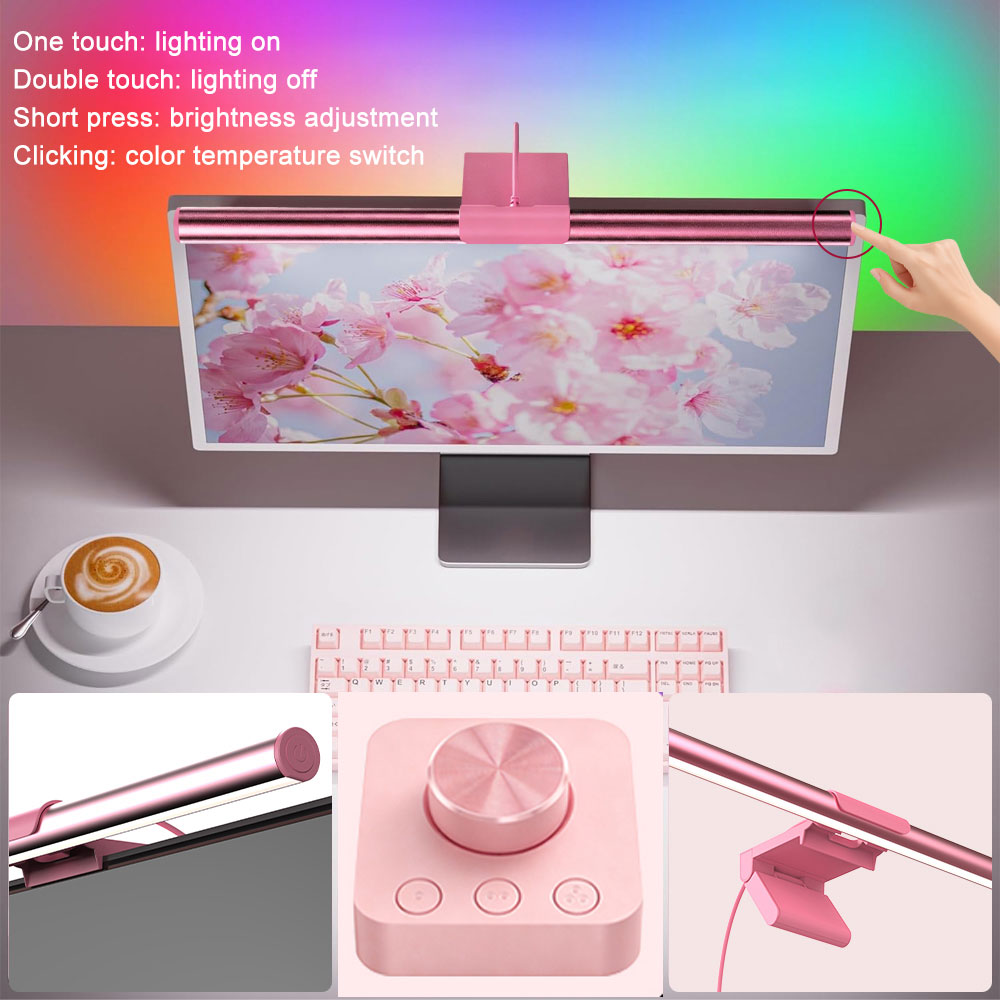 RGB-Lichtleiste Monitor Rosa L – Accessories For Your Gaming Room Bewertung und Preis