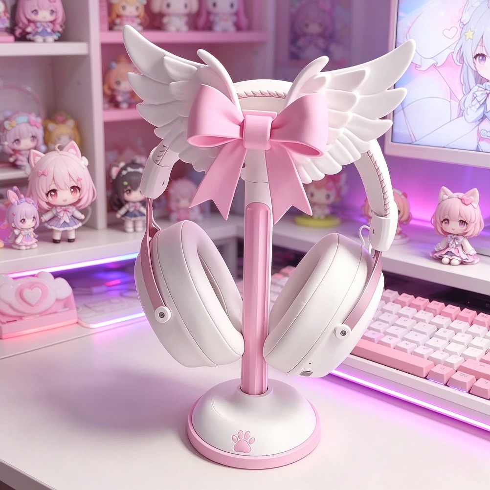 Engelsflügel-Bogen-Kopfhörerha – Accessories For Your Gaming Room Bewertung und Preis