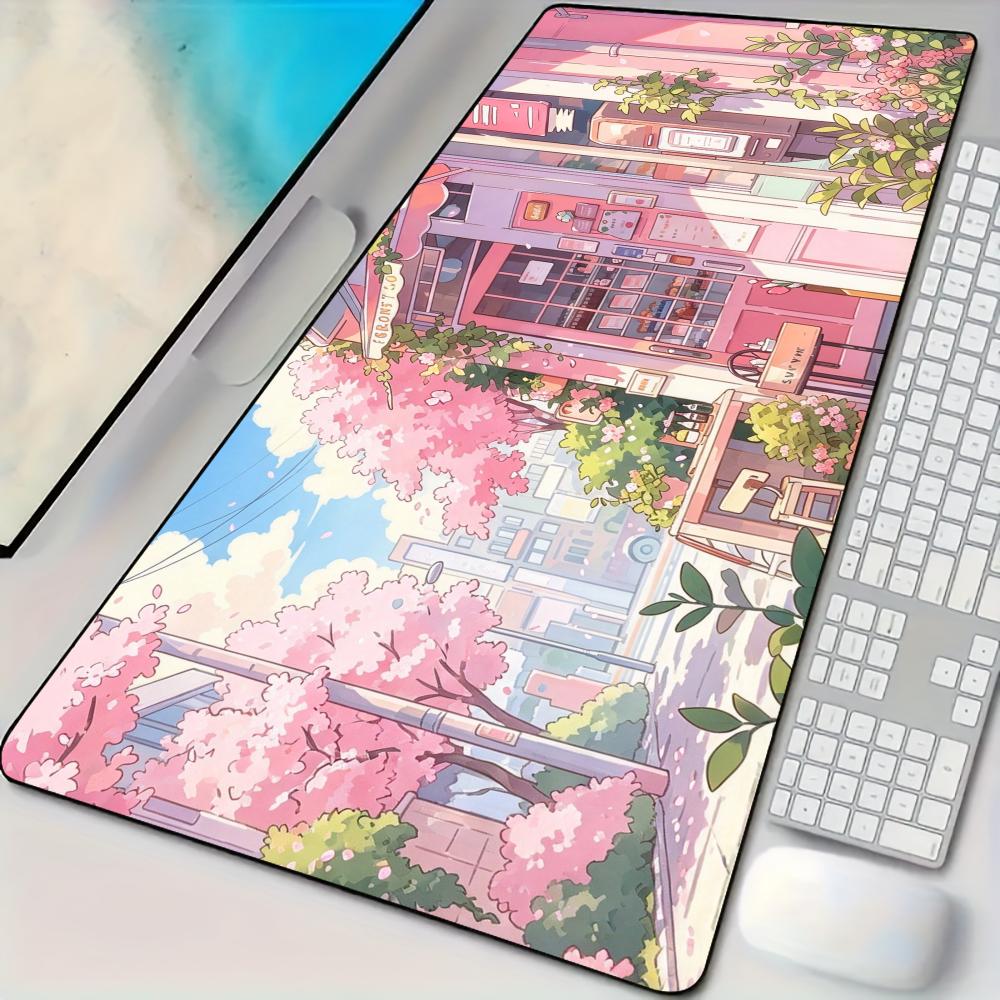 Pink Street-Front Shop Mauspad – Gaming Accessories Shop Bewertung und Preis